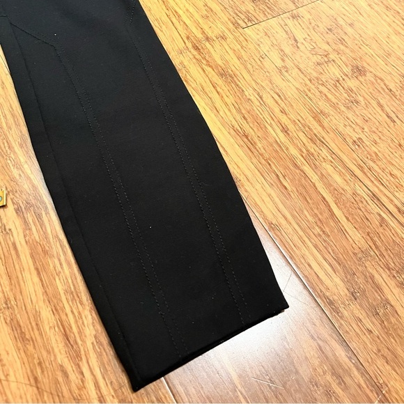 White + Warren Black Ponte Pull-Up Leggings Capsule Pants. Size Women's Small - Picture 8 of 10